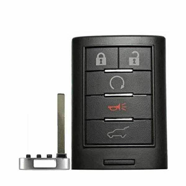 KeylessFactory:Remote Smart Keys:Cadillac SRX Smart Key 5 Button
